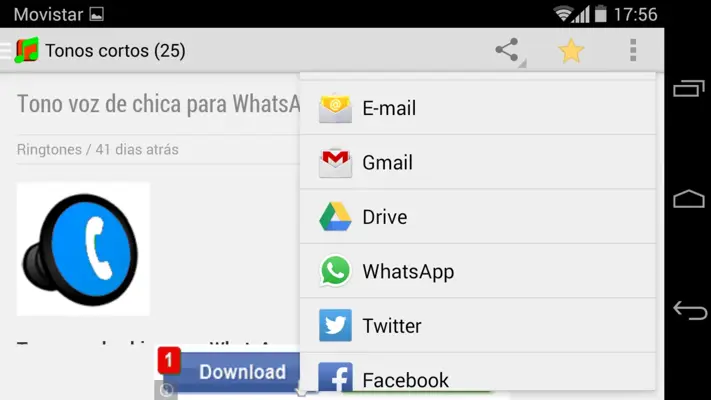 Tonos para Whatsapp android App screenshot 2