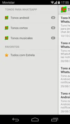 Tonos para Whatsapp android App screenshot 6